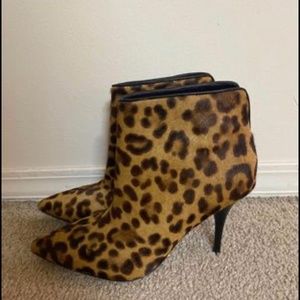 BNWT Marc Fisher pony hair boots